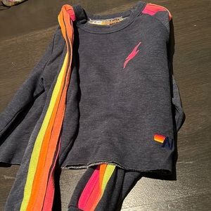 COPY - COPY - Aviator nation cropped sweatshirt size xs non refundable work a c…